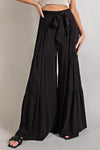 ee:some Tiered Wide Leg Pants, Multiple Colors - SwagglyLife Home & Fashion
