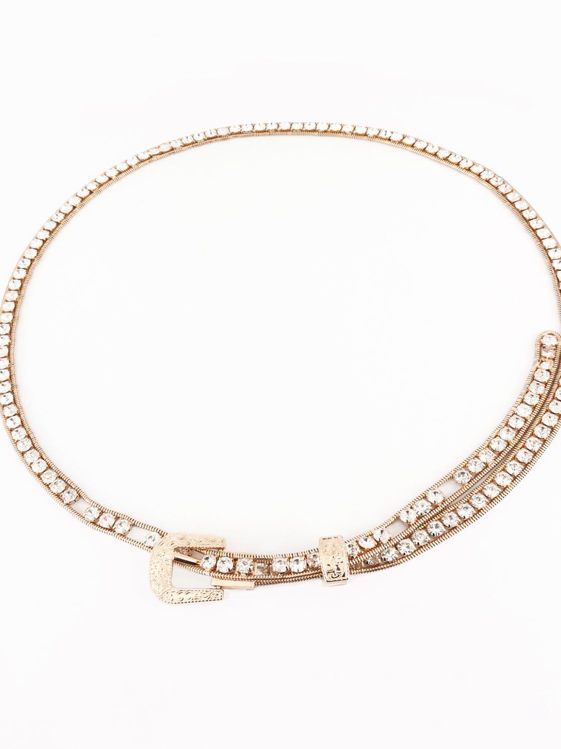 Ella Rhinestone Metal Belt - SwagglyLife Home & Fashion