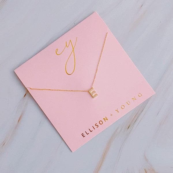 Understated Beauty Initial Necklace - SwagglyLife Home & Fashion
