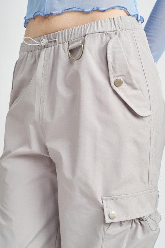EMORY PARK High Rise Cargo Pants, Multiple Colors - SwagglyLife Home & Fashion