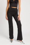 EMORY PARK High Waisted Flared Pants - SwagglyLife Home & Fashion