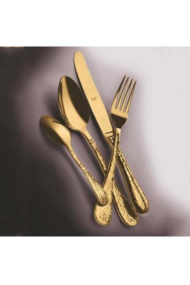 Epoque Oro 5 Piece 18/10 Stainless Steel Flatware Set - SwagglyLife Home & Fashion