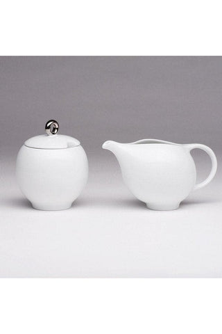 EVA 6-piece tea set - White porcelain - SwagglyLife Home & Fashion