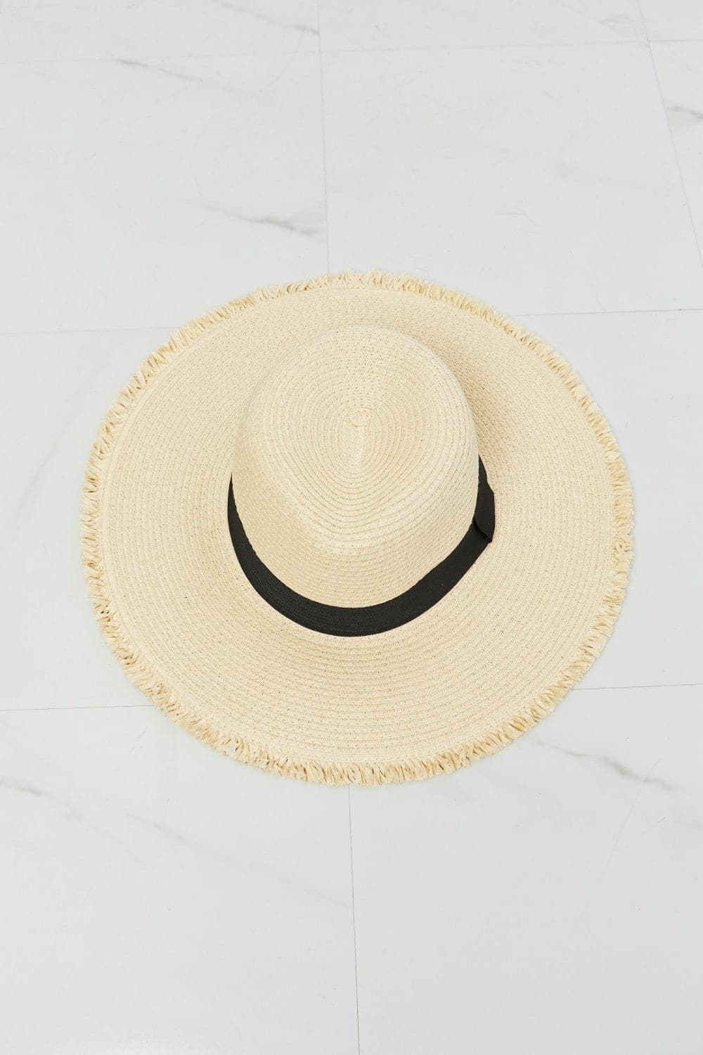 FAME Time For The Sun Straw Hat - SwagglyLife Home & Fashion