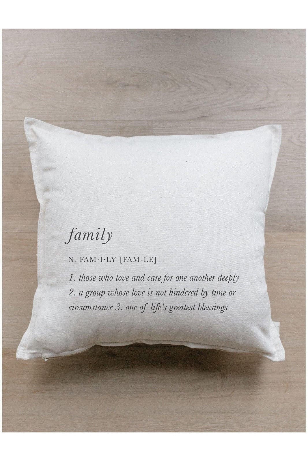 Family Definition Pillow