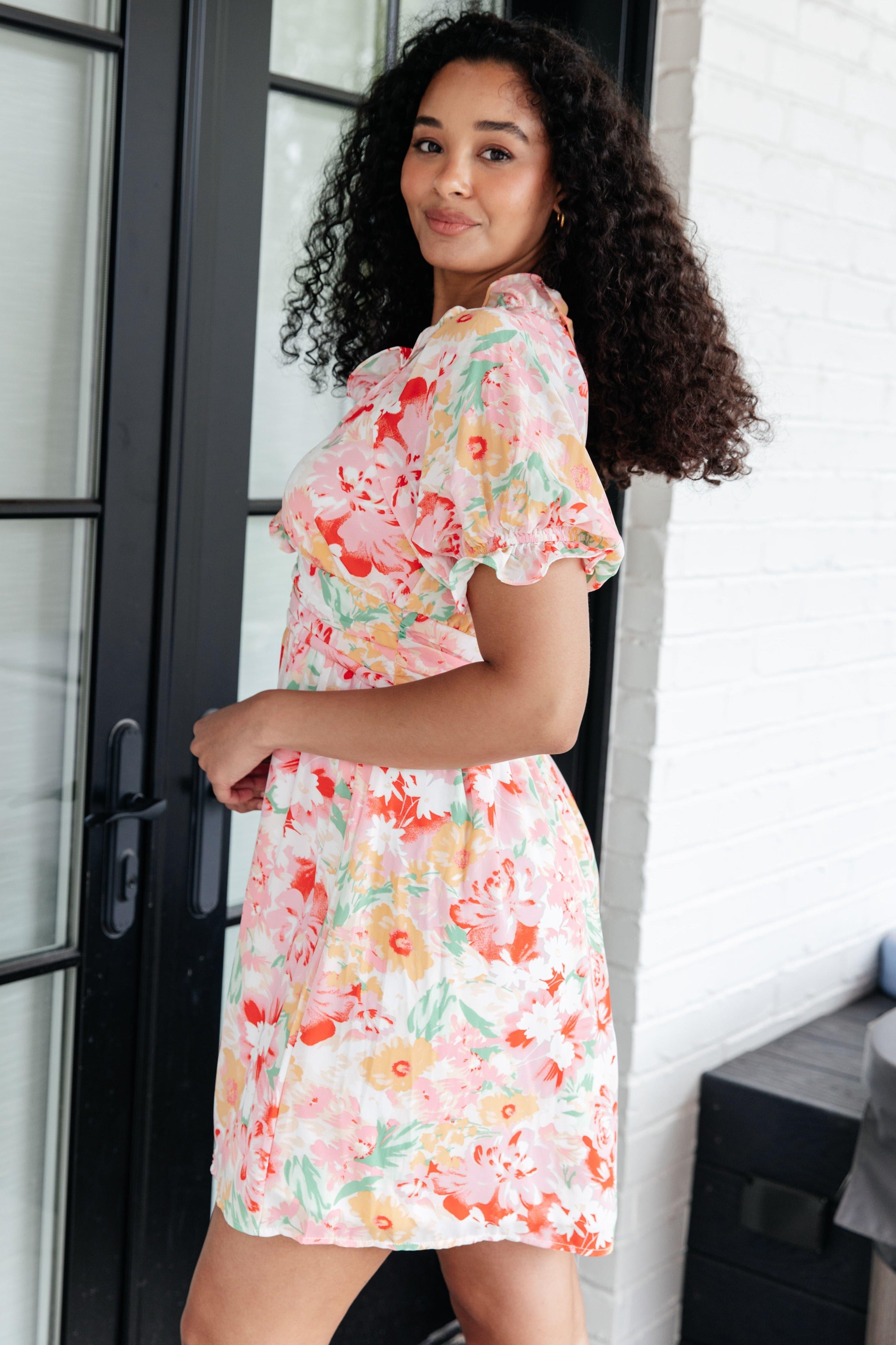 Fancy Free Floral Dress - SwagglyLife Home & Fashion