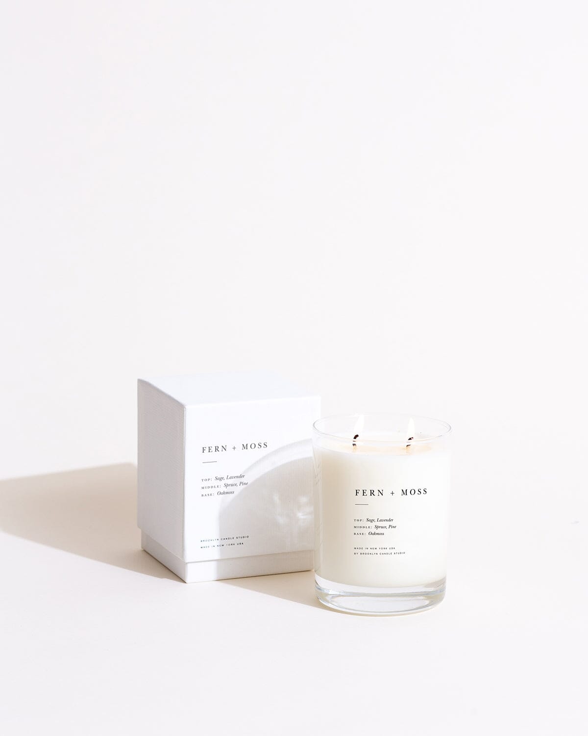 Brooklyn Candle Studio Fern + Moss Classic 2-Wick Candle