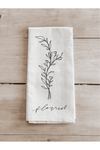 Flourish Wildflower Tea Towel