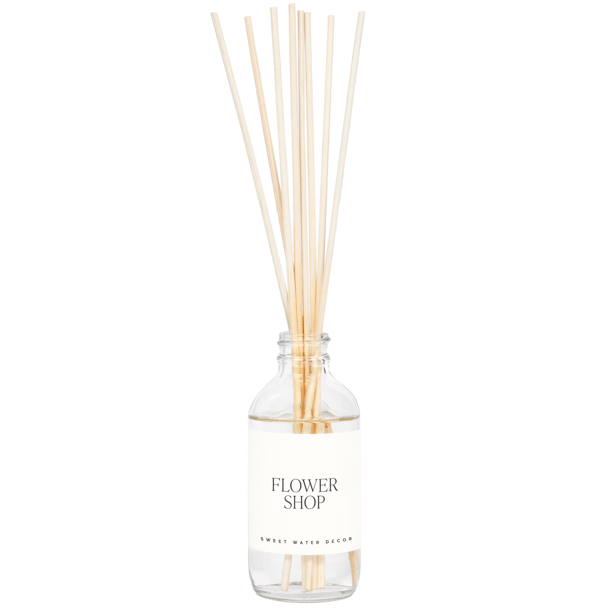 Flower Shop Clear Reed Diffuser - SwagglyLife Home & Fashion