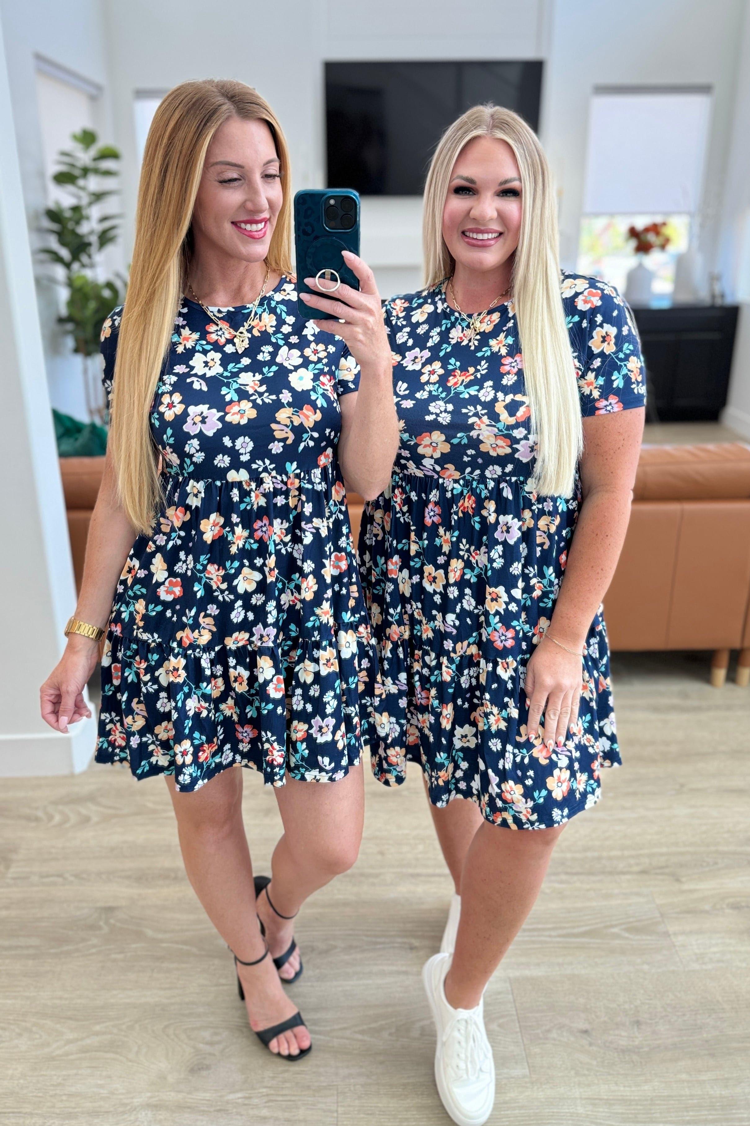 French Friday Floral Dress - SwagglyLife Home & Fashion