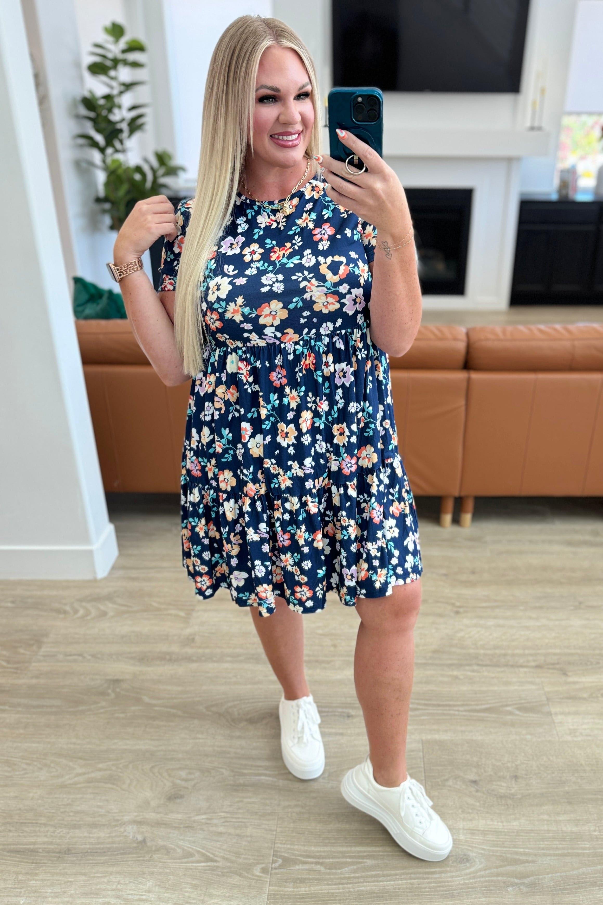 French Friday Floral Dress - SwagglyLife Home & Fashion