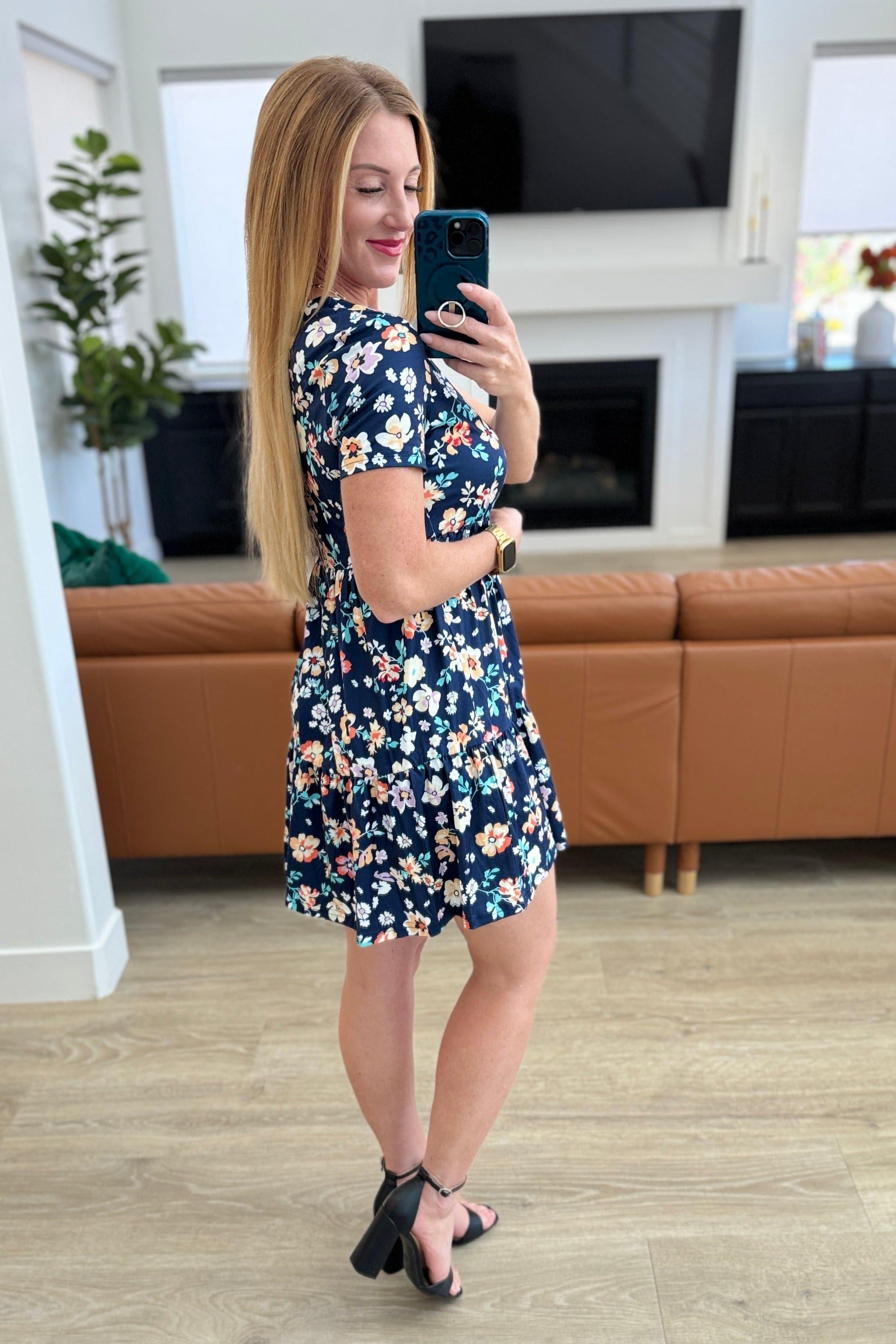 French Friday Floral Dress - SwagglyLife Home & Fashion