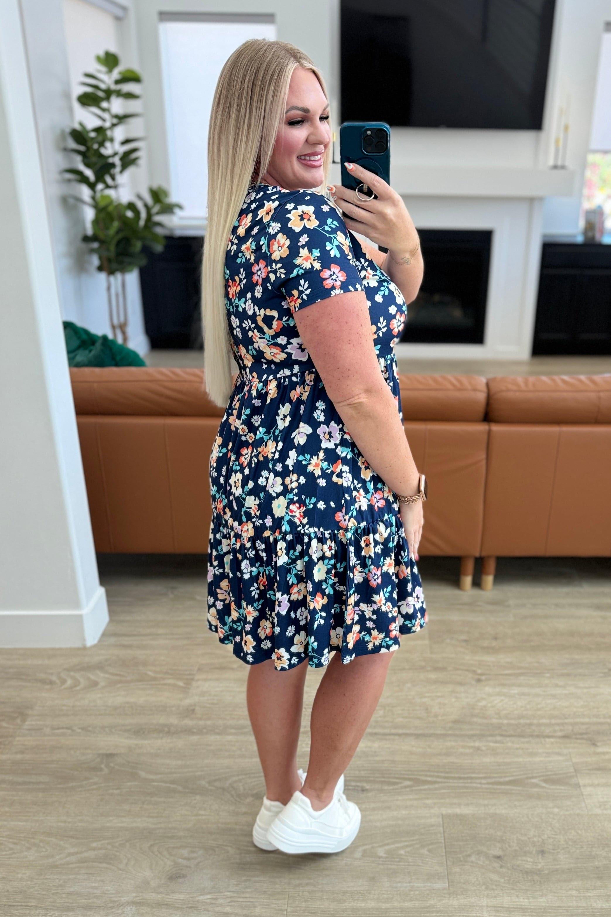 French Friday Floral Dress - SwagglyLife Home & Fashion