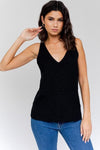 GILLI Front and Back Deep V-Neck Tank Top - SwagglyLife Home & Fashion