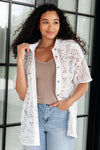 Head in the Clouds Lace Button Down - SwagglyLife Home & Fashion