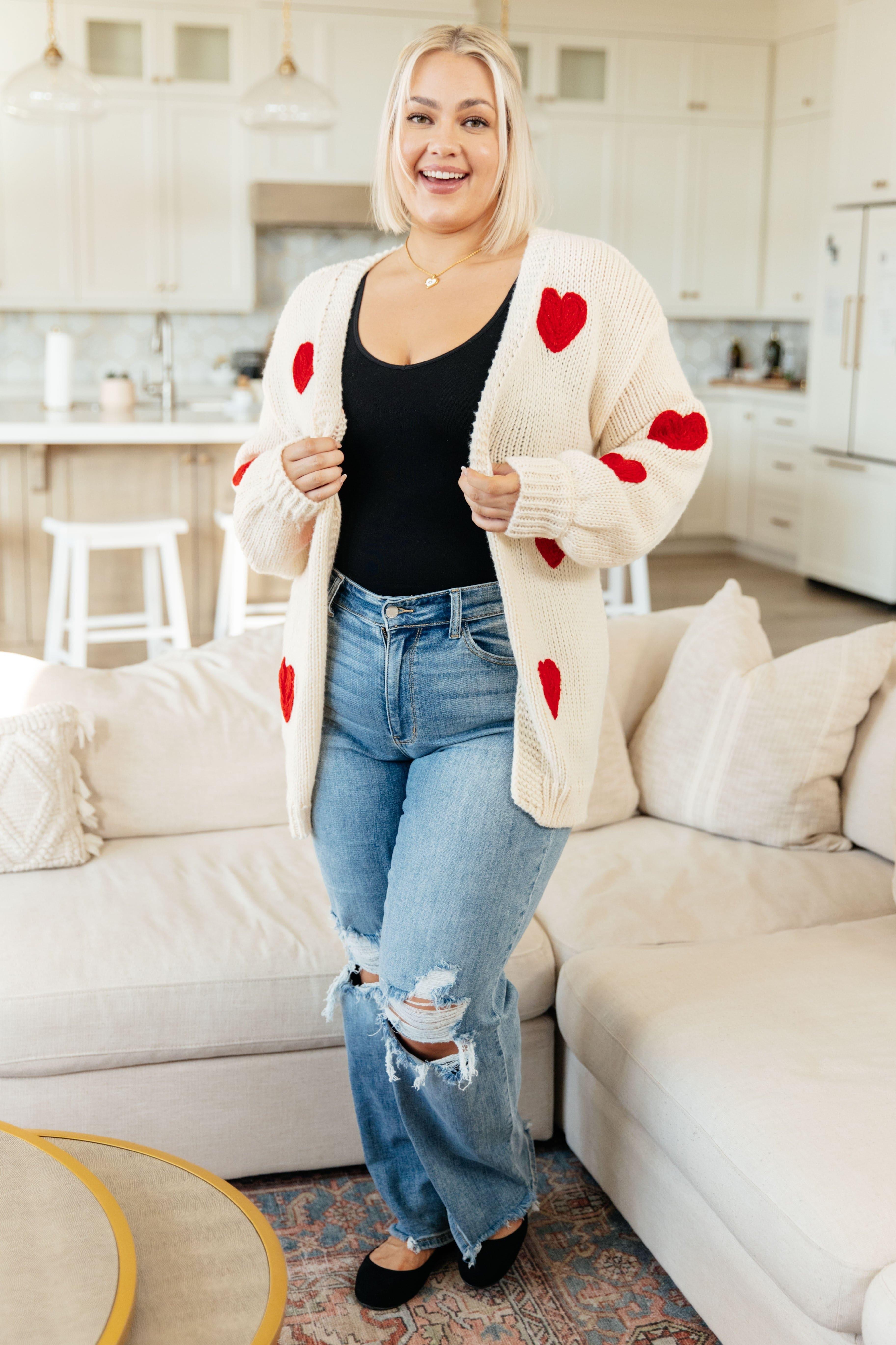 Heart Eyes Cardigan - SwagglyLife Home & Fashion