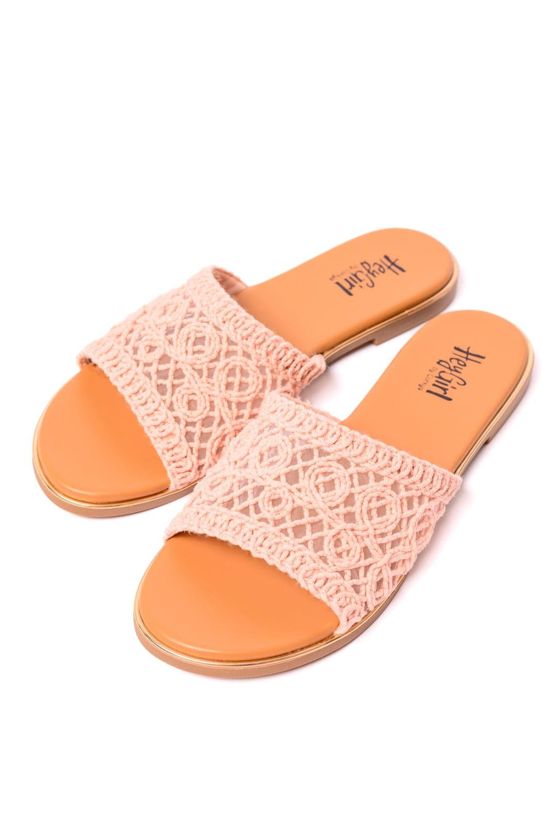 Hey Beach Sandals in Pink - SwagglyLife Home & Fashion