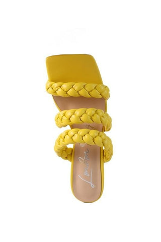 High Bae Pointed Heel Braided Sandals - SwagglyLife Home & Fashion