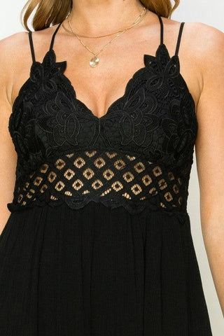 In Love Bustier Lace Maxi Dress, Multiple Colors - SwagglyLife Home & Fashion