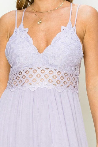 In Love Bustier Lace Maxi Dress, Multiple Colors - SwagglyLife Home & Fashion