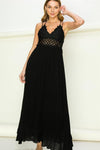 In Love Bustier Lace Maxi Dress, Multiple Colors - SwagglyLife Home & Fashion