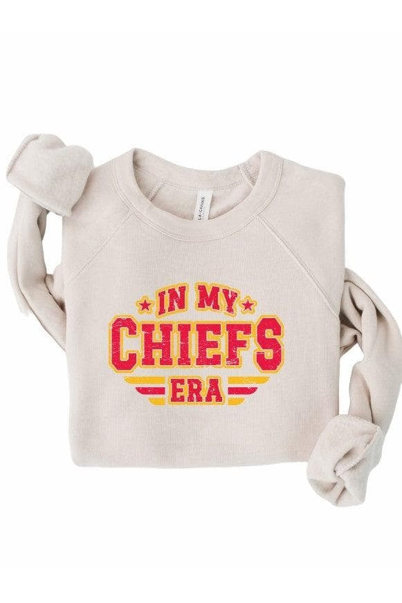 In My Chiefs Era Premium Bella Canvas Sweatshirt - SwagglyLife Home & Fashion