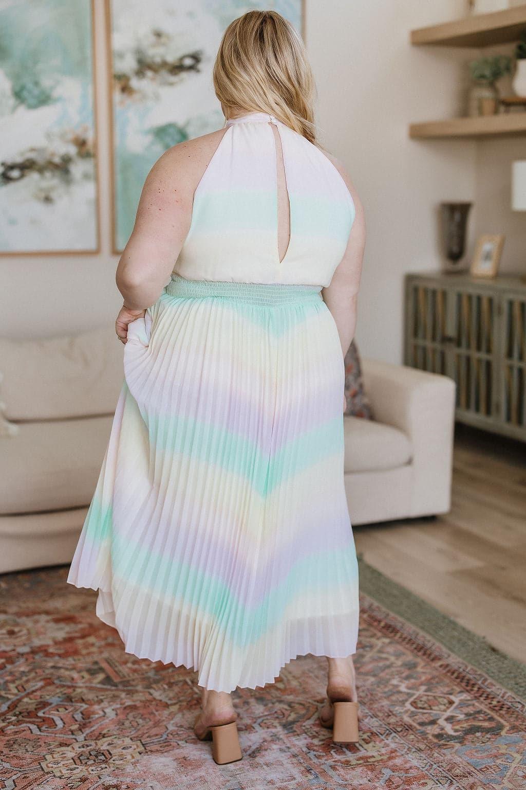 Irresistibly Iridescent Maxi Dress - SwagglyLife Home & Fashion