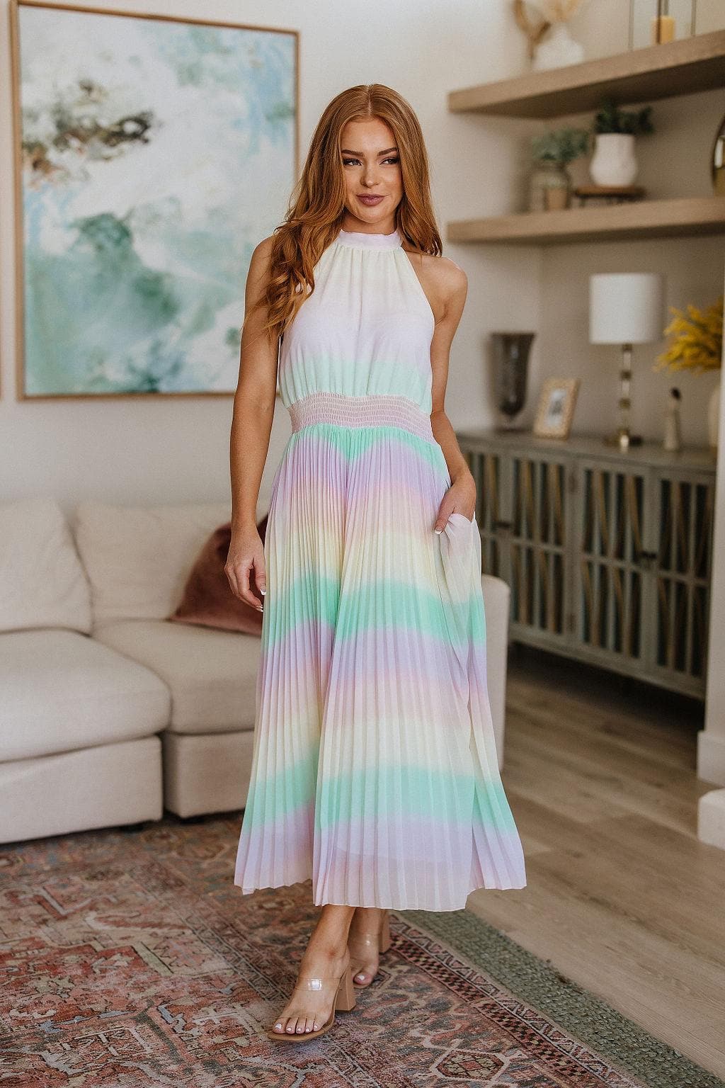 Irresistibly Iridescent Maxi Dress - SwagglyLife Home & Fashion