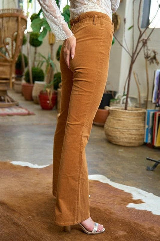 Jade by Jane Corduroy Flare Pants - SwagglyLife Home & Fashion