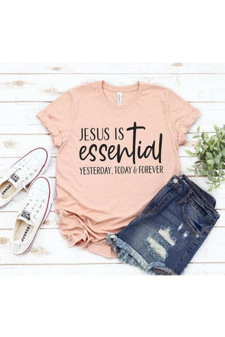 Jesus Is Essential T-shirt - SwagglyLife Home & Fashion