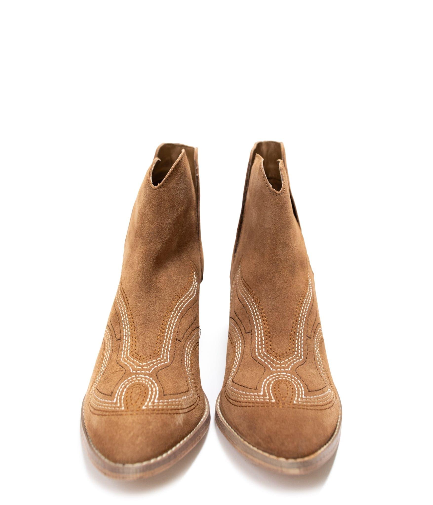 Journee Ankle Boots in Tan