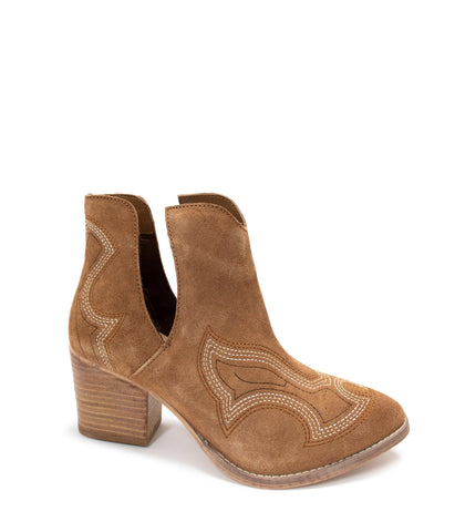 Journee Ankle Boots in Tan