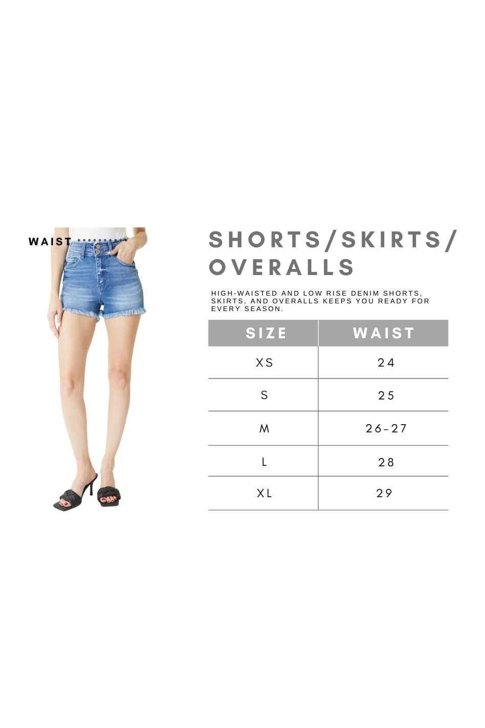 Kan Can USA High Rise Mom Shorts - SwagglyLife Home & Fashion