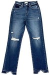 KanCan High Rise Slim Straight Jeans - SwagglyLife Home & Fashion