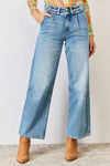 Kancan High Waist Wide Leg Jeans - SwagglyLife Home & Fashion