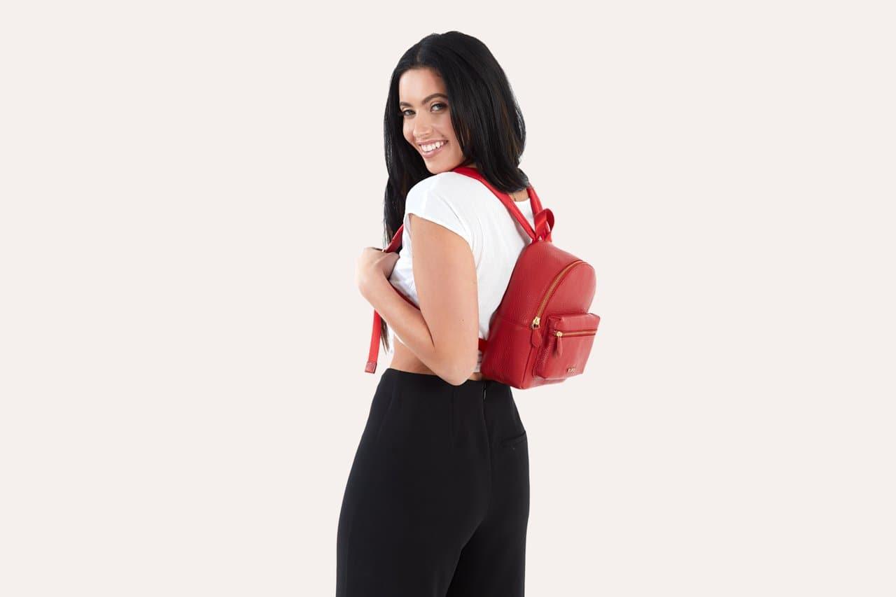 KIKO Leather Itty-Bitty Backpack - SwagglyLife Home & Fashion