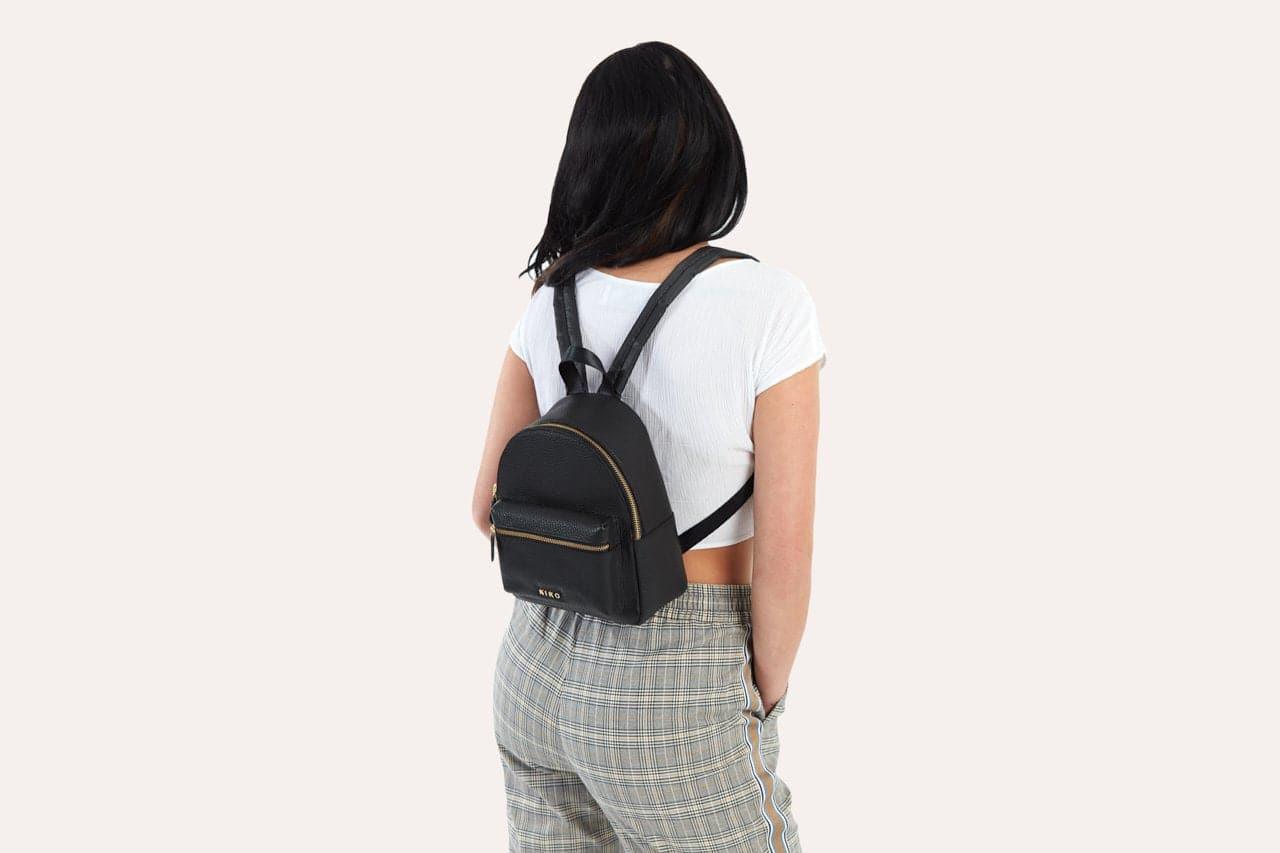 KIKO Leather Itty-Bitty Backpack - SwagglyLife Home & Fashion