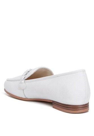 Kita Braided Strap Detail Loafers - SwagglyLife Home & Fashion