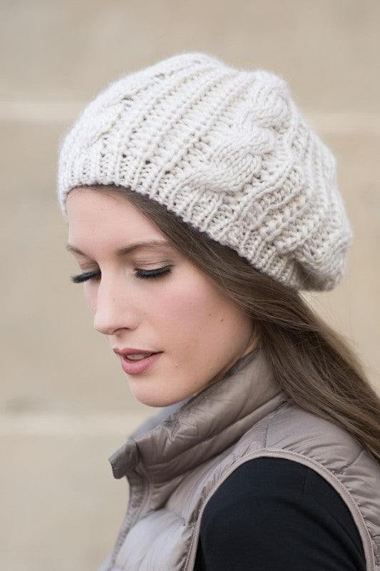 Knit Slouchy Beret, 3 Colors - SwagglyLife Home & Fashion