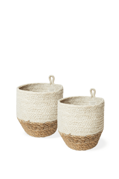 KORISSA Amari Loop Bin - Natural - SwagglyLife Home & Fashion