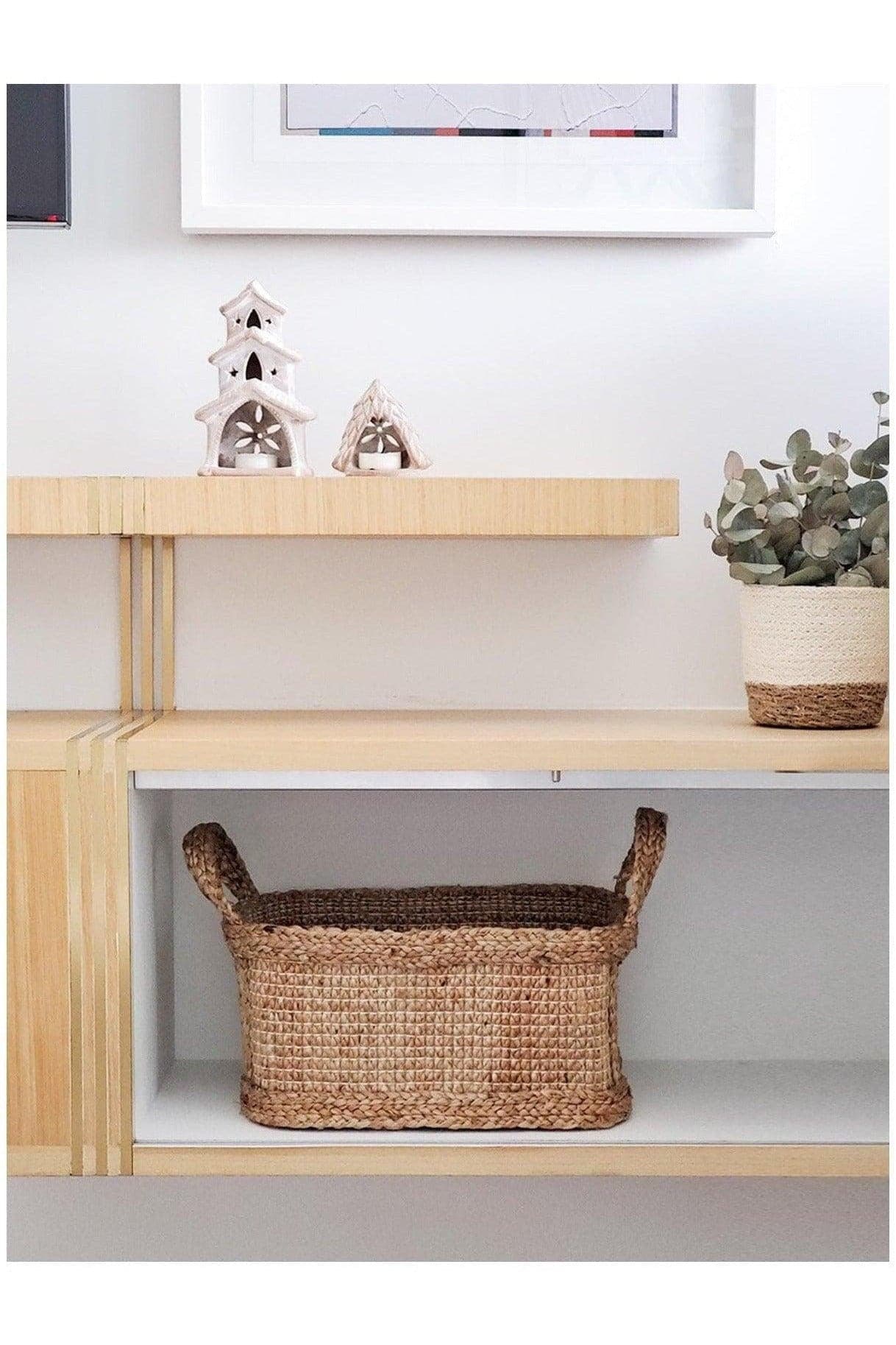 KORISSA Bono Rectangular Storage Basket - SwagglyLife Home & Fashion