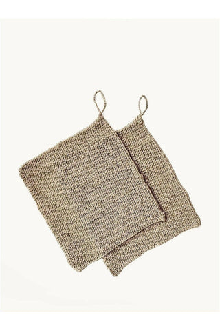 KORISSA Hemp Washcloth (Set of 2) - SwagglyLife Home & Fashion