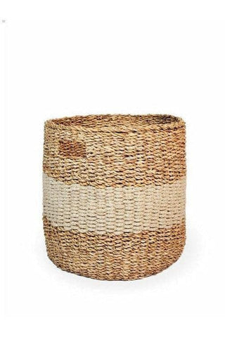 KORISSA Savar Hamper Basket with Handle - Natural (Set of 3) - SwagglyLife Home & Fashion