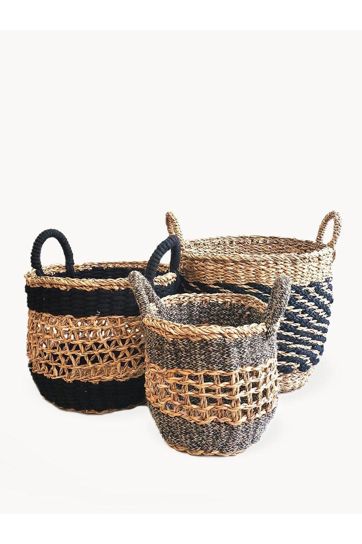 KORISSA Ula Mesh Basket - Black - SwagglyLife Home & Fashion