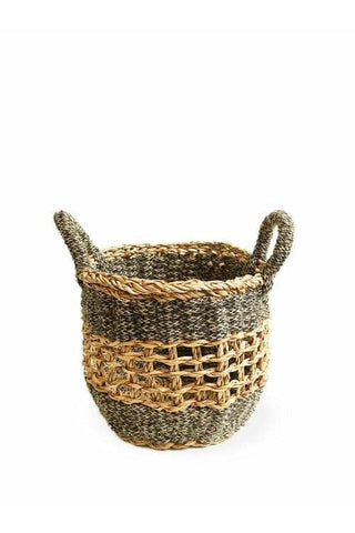 KORISSA Ula Mesh Basket - Black - SwagglyLife Home & Fashion