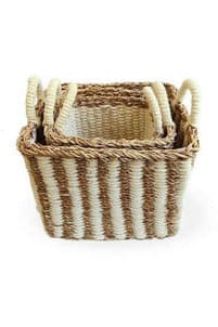 KORISSA Ula Storage Basket (Set of 3) - SwagglyLife Home & Fashion