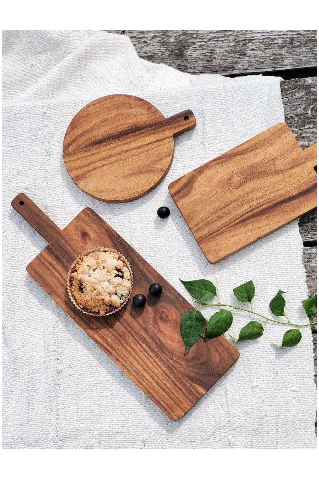 KORISSA Wooden Serving Board - Large - SwagglyLife Home & Fashion