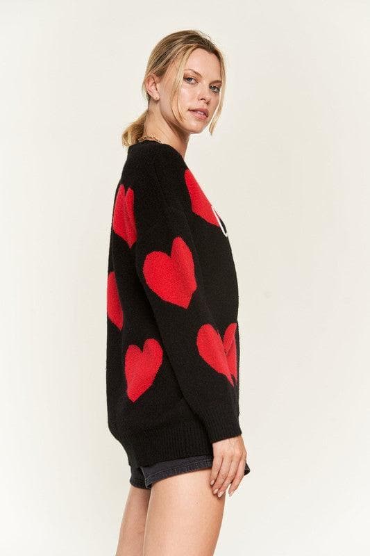 L'amour Toujours Oversized Sweater - SwagglyLife Home & Fashion