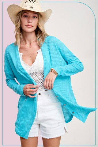 LA MIEL Greta Cardigan, 8 Colors - SwagglyLife Home & Fashion