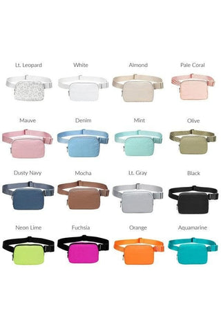 Laura Roam Nylon Crossbody/Sling Bag, 16 Colors - SwagglyLife Home & Fashion